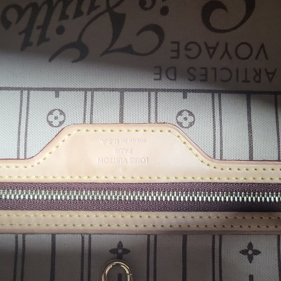 Authentic louis Vuitton neverfull tote - Picture 5 of 10